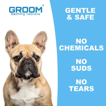 GROOM bathing tablets – Rapid Pet Bathing System With Sprayer 02