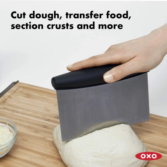 OXO Good Grips Stainless Steel Scraper & Chopper 06