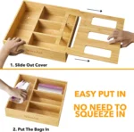 SpaceAid Bag Storage Organizer for Kitchen Drawer 04